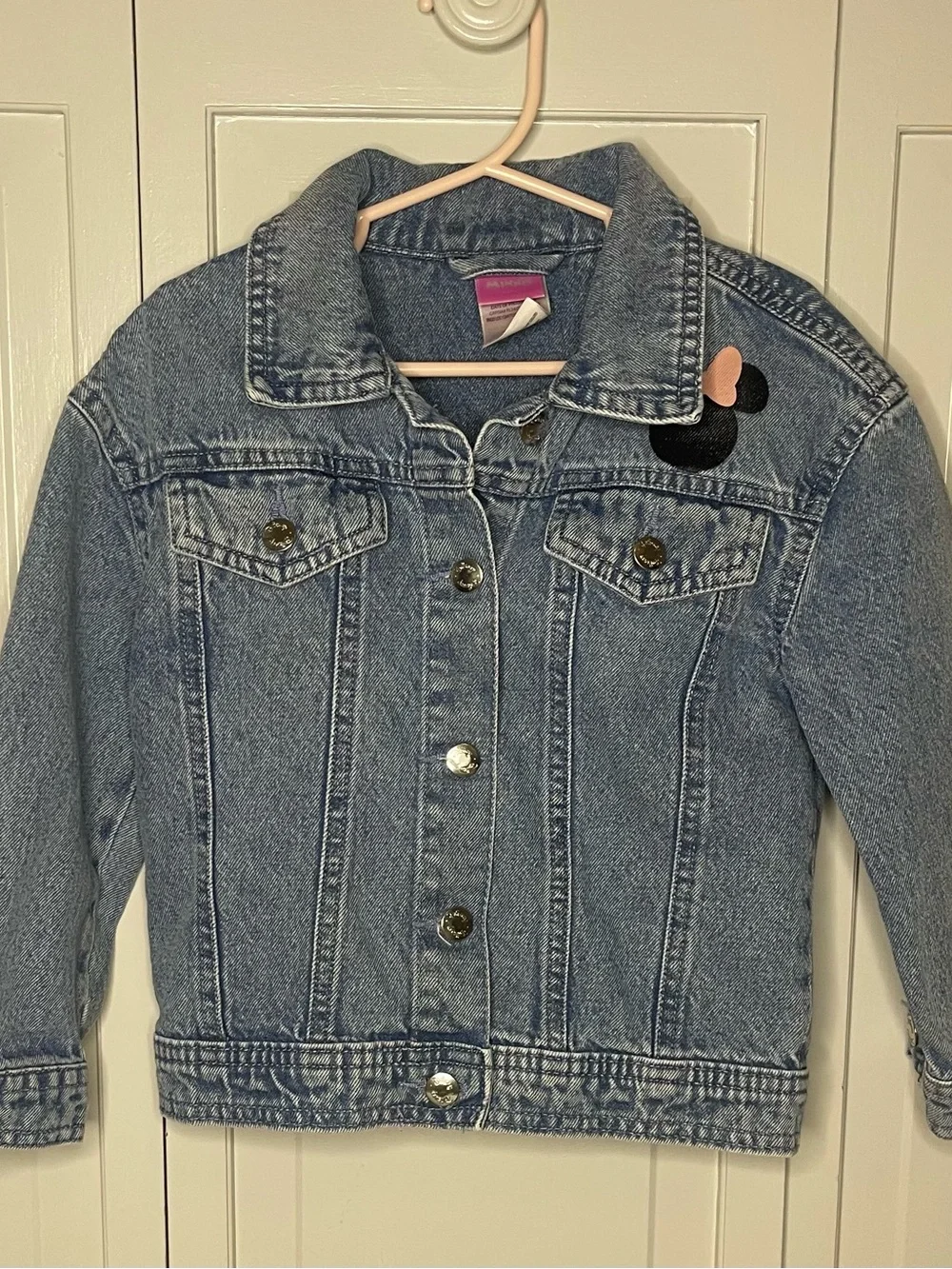 Disney Minnie Mouse Girls’ Denim Jacket